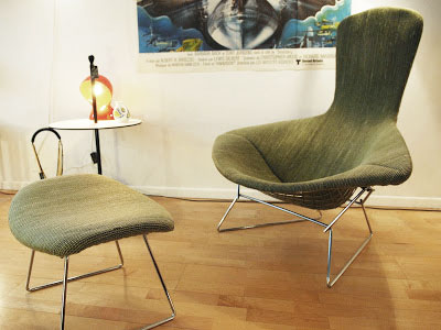 bird-bertoia-knoll-ottoman-fauteuil odile vintage vevey