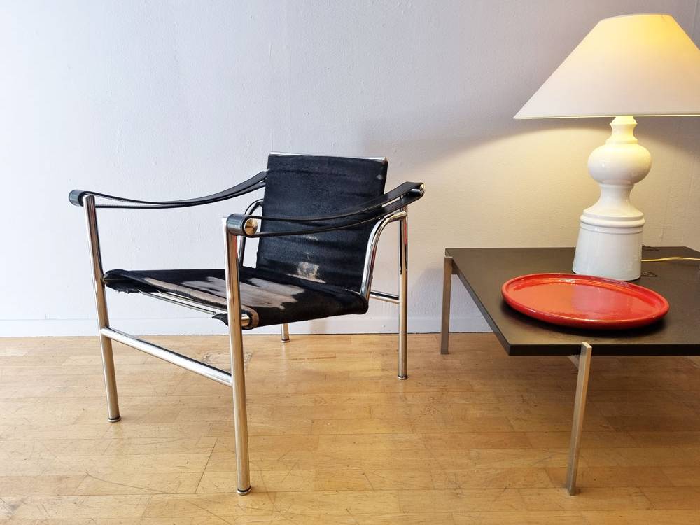 lc1-perriand corbusier cassina 1960 galerie odile vevey