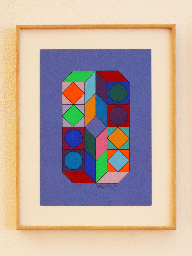 sonora-vasarely-serigraphie-6.200 galerie odile vevey
