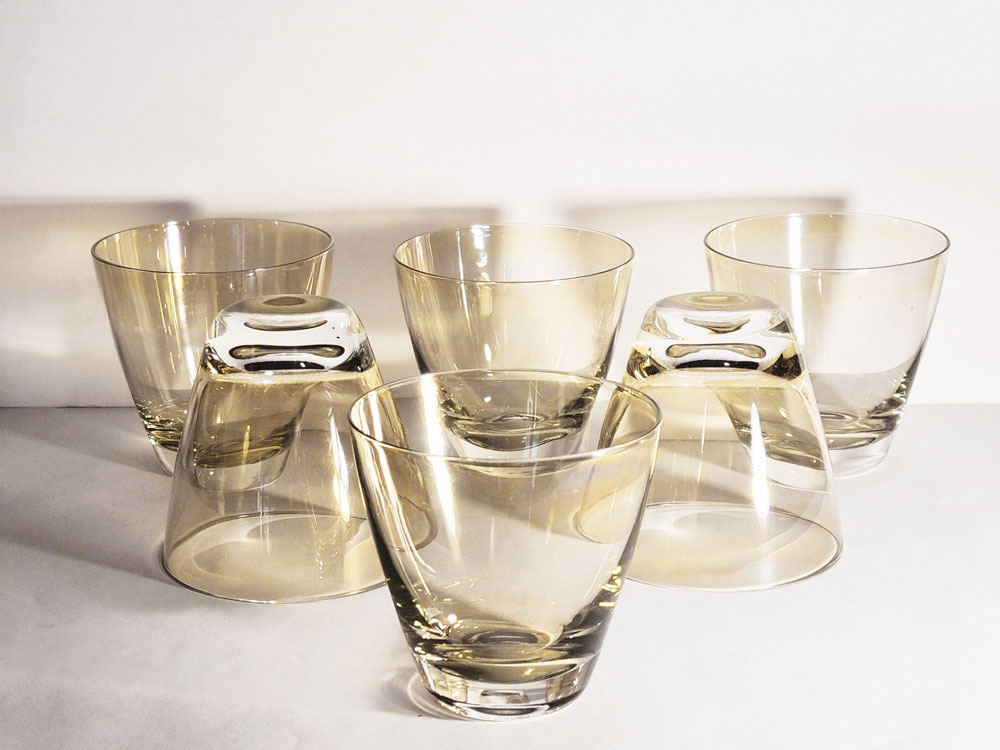 6-verres-jaunes 1960 galerie odile vevey