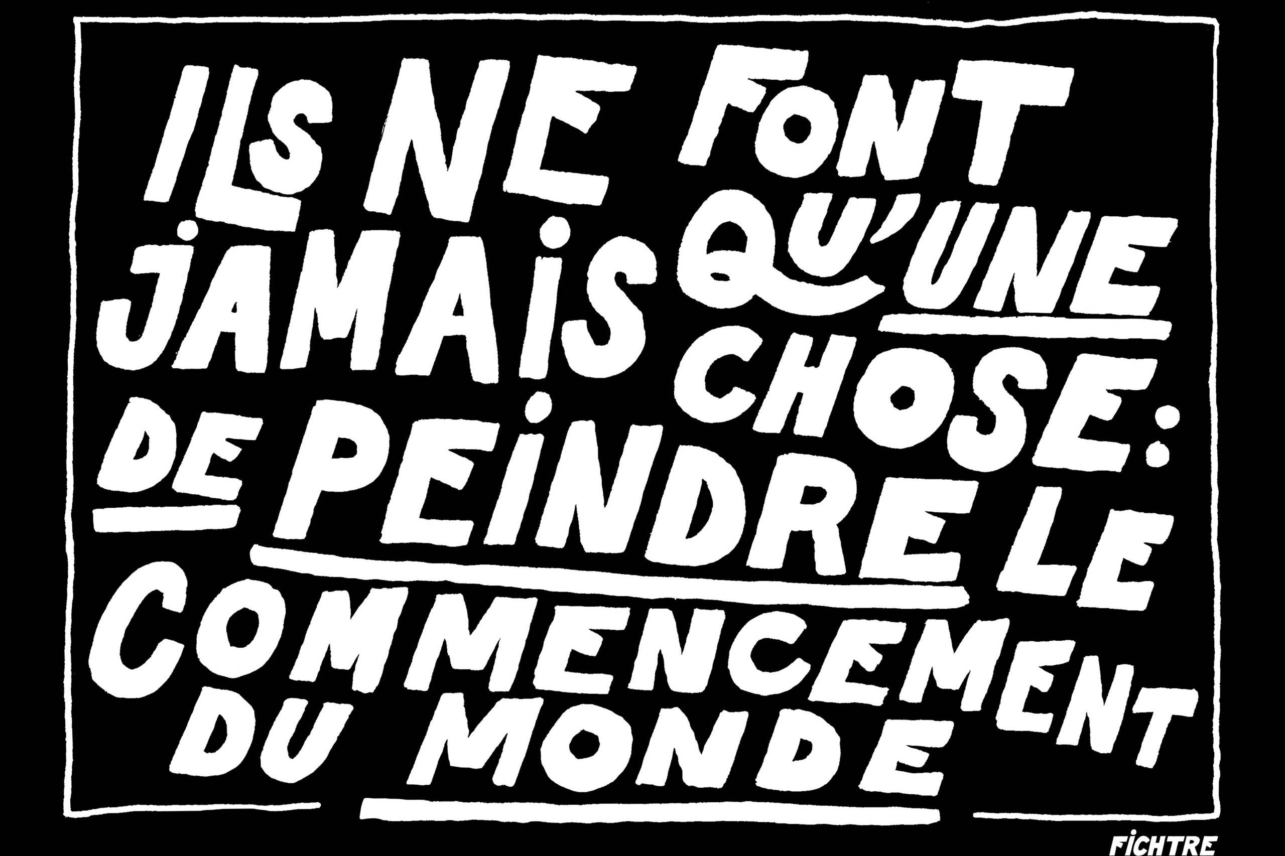 VVALGÄNGER FICHTRE - galerie Odile Vevey