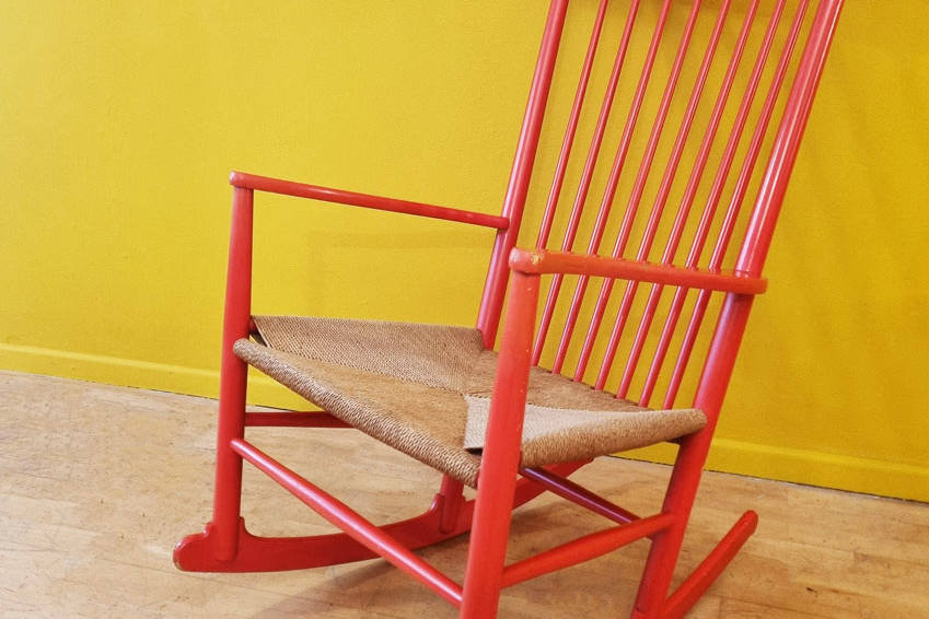 rkc-hans-wegner-orange-1962 galerie odile vevey